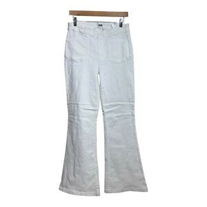 Paige  white wide leg flare jeans size 29